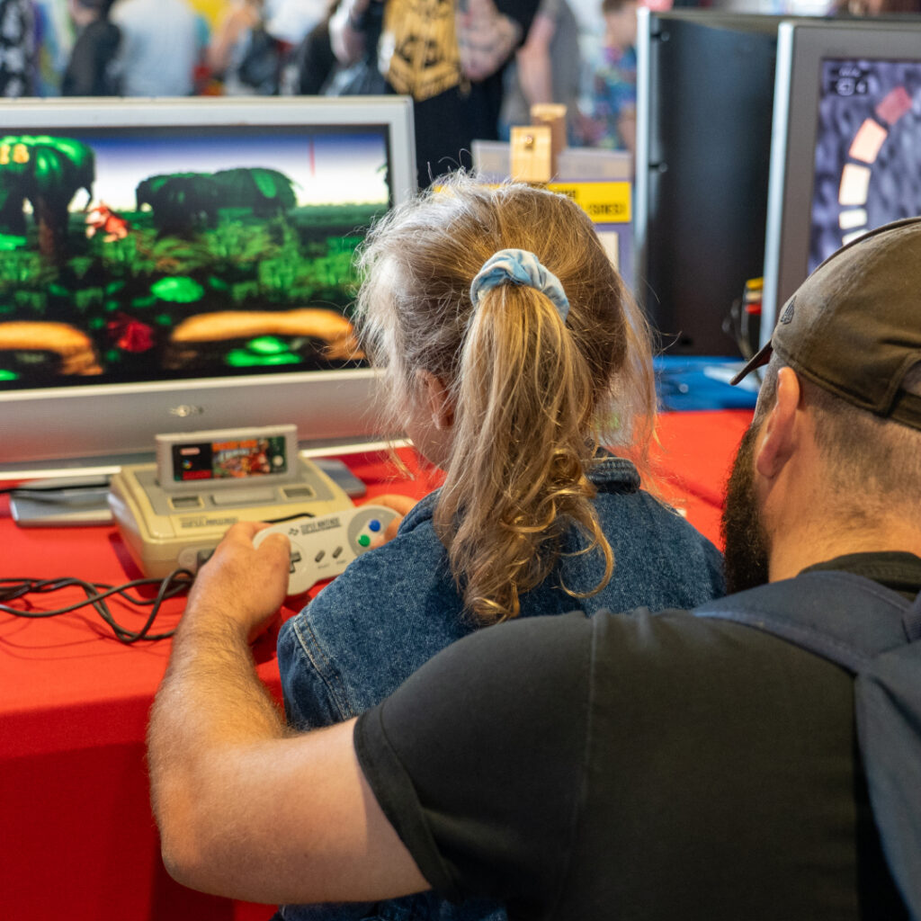 Partie de Donkey Kong sur Super Nintendo