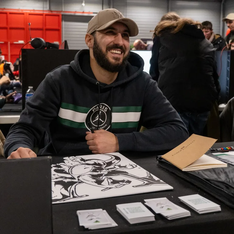 L’illustrateur, MDH, en dédicaces au Mans pendant le Geek Life les 18 et 19 janvier 2025